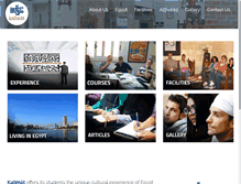 Tablet Screenshot of kalimategypt.com
